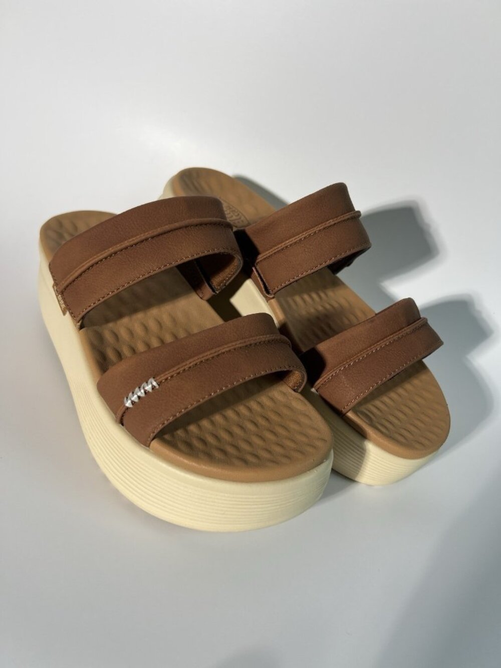 Hey Dude Austin Slide Classic Cognac Size 7